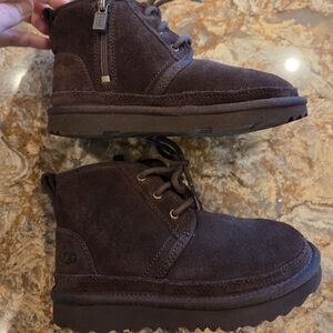UGG Kids Dark Brown  Boots